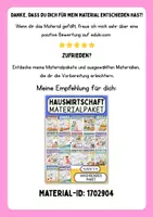 Vorschau - Arbeitsblätter - Hauswirtschaft: Abwaschen & Geschirrspüler richtig einräumen: Infotexte & Arbeitsblätter (inkl. Lösungen) 🍽️🧽 / Klasse 5 6 7 8 - Seite 1