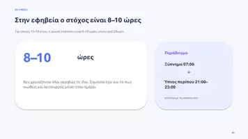 Προεπισκόπηση - Παρουσιάσεις - Ύπνος και Ξεκούραση - Σελίδα 2