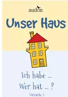 Vorschau - Stundenentwürfe - Ich habe wer hat Lesespiel WOHNEN - Unser Haus - Deckblatt