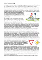 Vorschau - Arbeitsblätter - Unsere Fahrradausbildung - Deckblatt