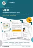 Vorschau - Unterrichtsreihen - Erdöl – organischen Chemie | Chemie Klasse 9/11 - Deckblatt