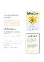 Vorschau - Stundenentwürfe - Frühblüher – „Ich habe … Wer hat …?“ DaZ-Wortschatztraining, Hörverstehen und Freiarbeit | Klasse 2–3 | A1 - Seite 1