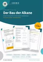 Vorschau - Unterrichtsreihen - Der Bau der Alkane | Chemie Klasse 9/11 - Deckblatt