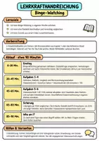 Vorschau - Stundenentwürfe - Binge Watching - Arbeitsblätter & Präsentation - Seite 3