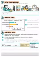Vorschau - Stundenentwürfe - Binge Watching - Arbeitsblätter & Präsentation - Seite 1