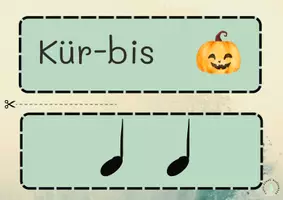 Vorschau - Spiele - Halloween Rhythmuskarten Musikspiel | Freebie - Seite 2