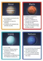 anteprima - Flashcard - Carte pianeti - Pagina 1
