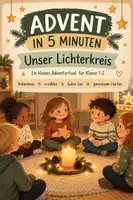Vorschau - Bildkarten - Advent in 5 Minuten – Ein kleines Adventsritual für Klasse 1–2 - Deckblatt