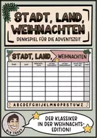 Vorschau - Spiele - Stadt, Land, Weihnachten - Spiel , Klasse 6,7,8,9 - Deckblatt