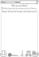Vorschau - Unterrichtsreihen - Strom / Elektrizität - Leben ohne Strom - mit Experiment & Bildkarten - Seite 3