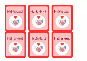 Vorschau - Bildkarten - Helferkind Schilder - Seite 1