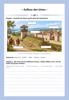 Vorschau - Arbeitsblätter - Begegnungen am Limes - Grenze des Römischen Reiches (Geschichte Klasse 5/6; DaZ-geeignet) - Seite 2