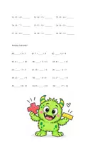 Vorschau - Arbeitsblätter - Monsterstarke Mathe-Grundaufgaben | 1. Klasse | Plus & Minus bis 20 - Seite 2
