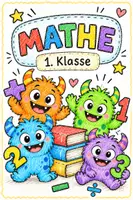 Vorschau - Arbeitsblätter - Monsterstarke Mathe-Grundaufgaben | 1. Klasse | Plus & Minus bis 20 - Deckblatt
