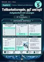 Vorschau - Arbeitsblätter - Teilbarkeit - ggT und kgV - Aufgabenheft inklusive Lösungen - Deckblatt
