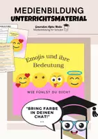 Vorschau - Arbeitsblätter - Emojis und ihre Bedeutung - Sicher chatten - Deckblatt
