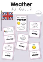 Aperçu - Jeux - weather: I have ... Who has ...? (J'ai ... Qui a ...) - Page de couverture