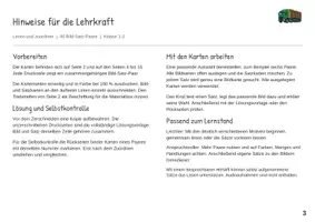 Vorschau - Stationenlernen - Unterwegs im Verkehr Erste Sätze lesen Satz Bild Zuordnung - Seite 2