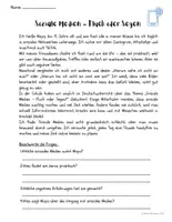 Vorschau - Arbeitsblätter - 10 Lesetexte für Jugendliche - B1 Niveau, DaF-DaZ - Seite 3