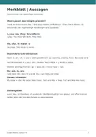 Vorschau - Arbeitsblätter - simple present - Grammatik Klasse 5-6 - Seite 3