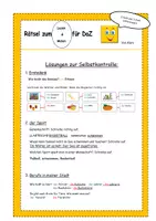 Vorschau - Unterrichtsreihen - Klaro DaZ & SU Rätsel Lies und Male Themenheft meine Stadt - Seite 2