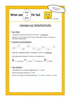 Vorschau - Unterrichtsreihen - Klaro DaZ & SU Rätsel Lies und Male Themenheft meine Stadt - Seite 3
