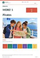 Vorschau - Unterrichtsreihen - MORE! 1 Unit 3 (LP 2023) • ENGLIVA START: Pirates – Body Parts & Has got - Deckblatt