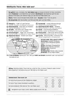 Vorschau - Arbeitsblätter - Weltkarte Tiere: Wer lebt wo? Kontinente Klasse 3-4 - Deckblatt