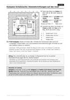 Vorschau - Arbeitsblätter - Himmelsrichtungen üben: Kompass-Schatzsuche Klasse 3–4 - Seite 1