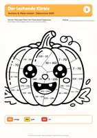 Vorschau - Arbeitsblätter - Herbst Mathe Klasse 3–4: Rechnen & Malen - Seite 3
