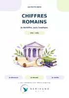 Aperçu - Préparation de séance / Séance complète - Mes premiers chiffres romains – De 1 à 39 | CM1-CM2 | Gratuit - Page de couverture