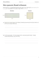 Vorschau - Arbeitsblätter - Rechteck und Quadrat Arbeitsheft Klasse 5–6 - Seite 2