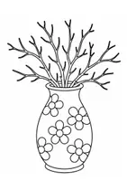 Voorbeeld - Tekenen en knutsel sjablonen - Bloemen knutselen met crêpepapier voor Moederdag en Vaderdag - Pagina 2