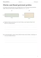 Vorschau - Arbeitsblätter - Fläche und Umfang vergleichen Arbeitsheft Klasse 5–6 - Seite 2