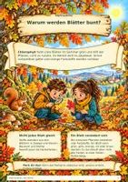 Vorschau - Anderer Materialtyp - Lernheft Der Herbst – Die Jahreszeiten entdecken Natur & Tiere Sachunterricht - Seite 3