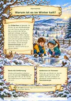 Vorschau - Mal- und Bastelvorlagen - ❄️ Materialpaket Winter – Lernheft & Mandalas | Die Jahreszeiten entdecken - Seite 3