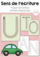 Aperçu - Feuilles d'exercices - Sens de l'écriture: Lettres majuscules - Page de couverture