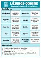 Vorschau - Spiele - Wasser & Lösungen – 3 Lernspiele Chemie Klasse 7–8 - Seite 1