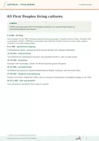 Vorschau - Arbeitsblätter - Australia: First peoples living cultures, Unterrichtsplanung+ Lösungen/ 9. Klasse - Seite 2
