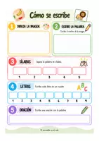 Vista previa - Unidades / Secuencias / Situaciones de Aprendizaje - ✏️ Cómo se escribe - página 1