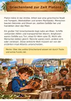 Vorschau - Anderer Materialtyp - Lernheft Atlantis – Die sagenhafte Insel Geschichte Sachunterricht - Seite 3