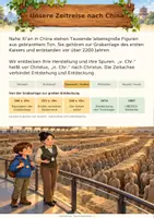 Vorschau - Anderer Materialtyp - Lernheft Die Terrakotta-Armee – Chinas Tonkrieger Geschichte Sachunterricht - Seite 1