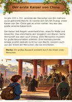 Vorschau - Anderer Materialtyp - Lernheft Die Terrakotta-Armee – Chinas Tonkrieger Geschichte Sachunterricht - Seite 2
