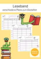 Vorschau - Mal- und Bastelvorlagen - Leseband - Pläne zum Gestalten - Deckblatt