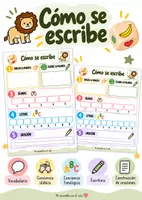 Vista previa - Unidades / Secuencias / Situaciones de Aprendizaje - ✏️ Cómo se escribe - Portada