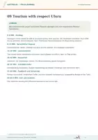 Vorschau - Stundenentwürfe - Australia: Tourism with respect in Uluru, Unterrichtsplanung+ Lösungen/ 9. Klasse - Seite 2