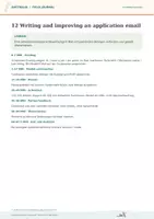Vorschau - Stundenentwürfe - Australia: Writing and improving an application email, Unterrichtsplanung+ Lösungen/ 9. Klasse - Seite 2