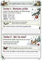 Vorschau - Stundenentwürfe - Deutsch-Adventskalender Klasse 3–4 – Sprachrätsel - Seite 2