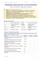 Vorschau - Arbeitsblätter - Materialpaket-Grammatik Klasse 6 komplett üben Passiv, Tempus, Satzglieder, Gliedsätze, das/dass, Wortarten, Satzgliedern, Aktiv und Passiv, Nebensätzen und Attributen Klasse 6 - Seite 2