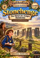 Vorschau - Anderer Materialtyp - Lernheft Stonehenge – Die rätselhaften Steinkreise Geschichte Sachunterricht - Deckblatt